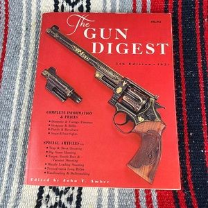 Vintage The Gun Digest 1951, 5th Edition Firearms Magazine